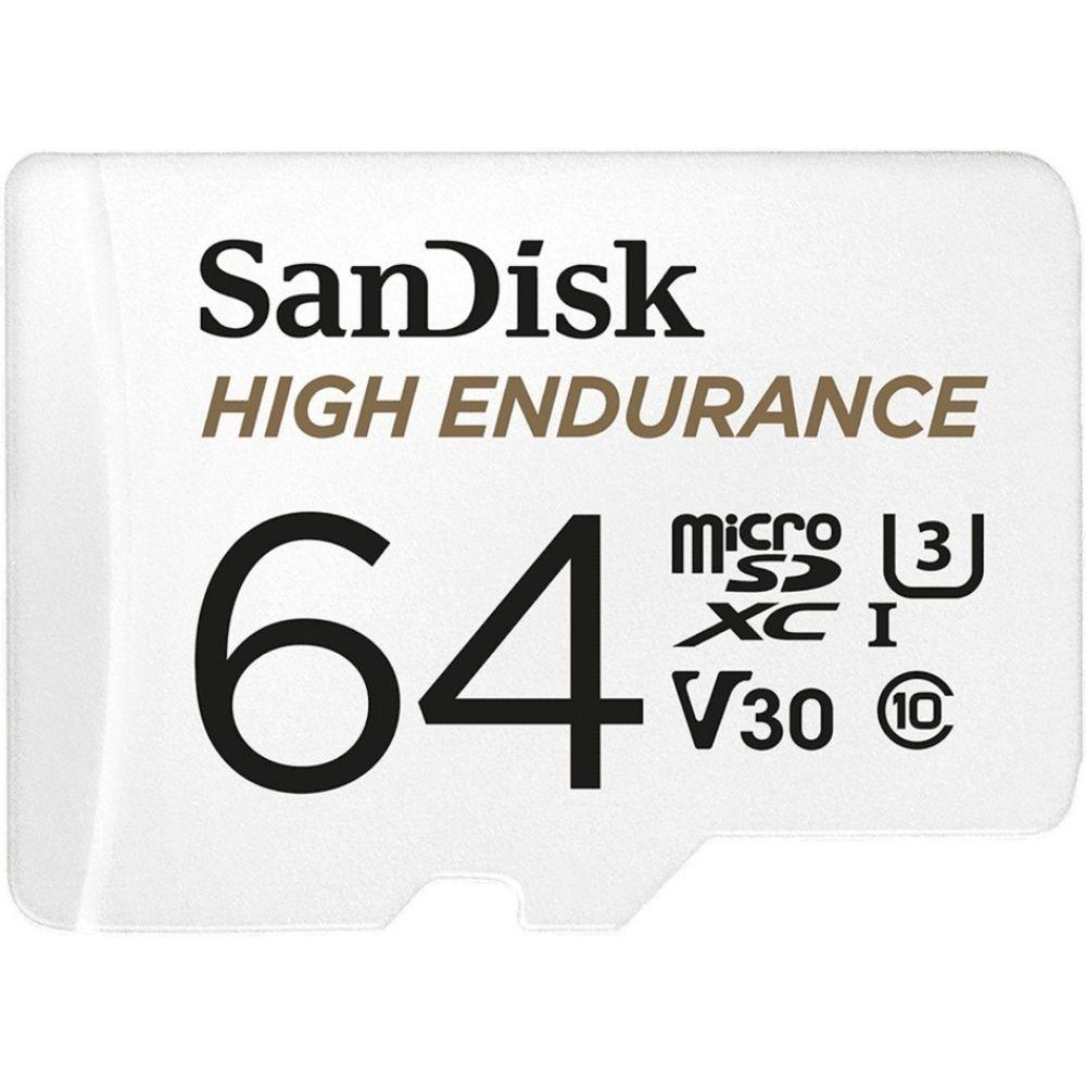  SanDisk MicroSDHC-Karte High Endurance 64GB inkl. Adapter