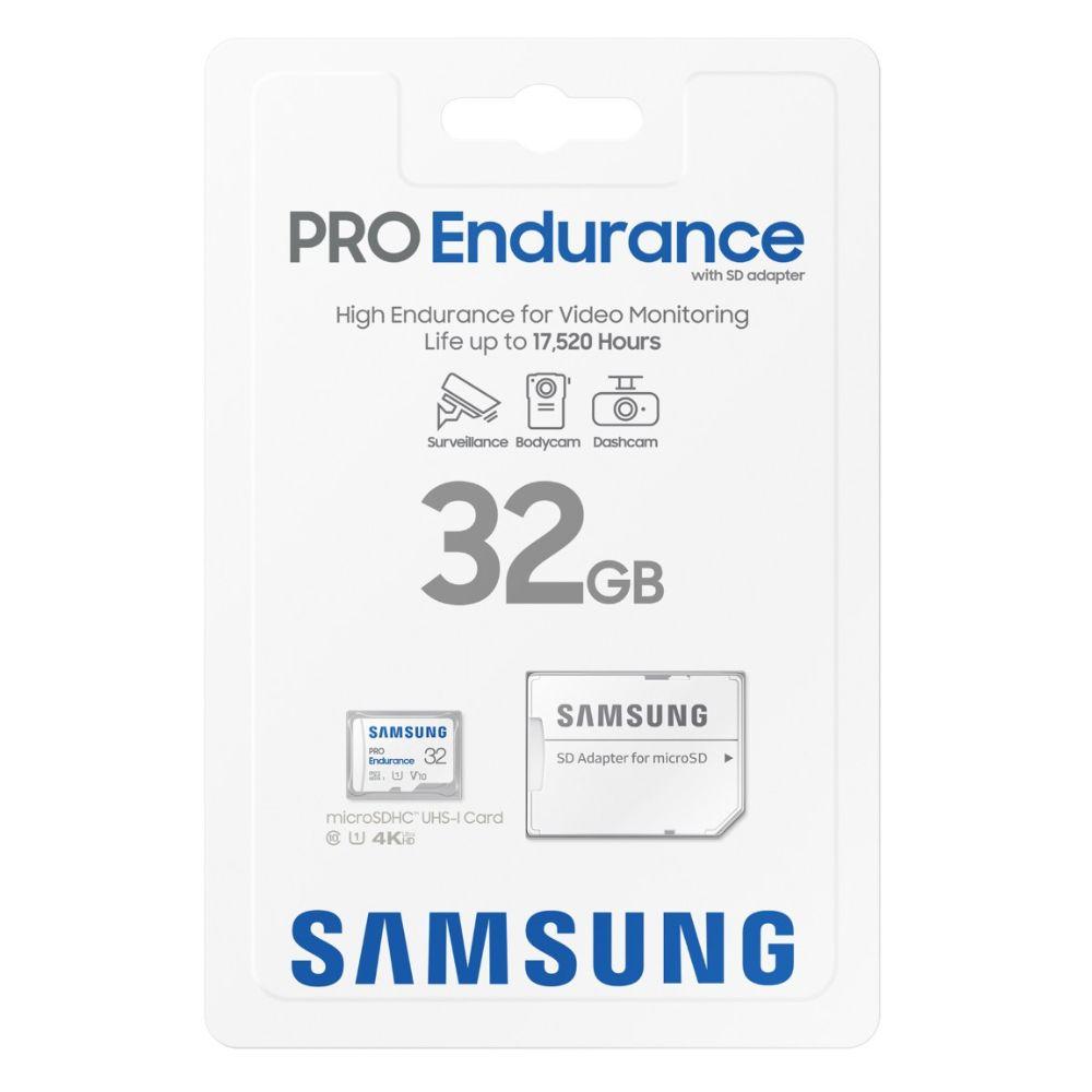 Samsung MicroSD-Karte Pro Endurance Class 10 32 GB inkl. Adapter