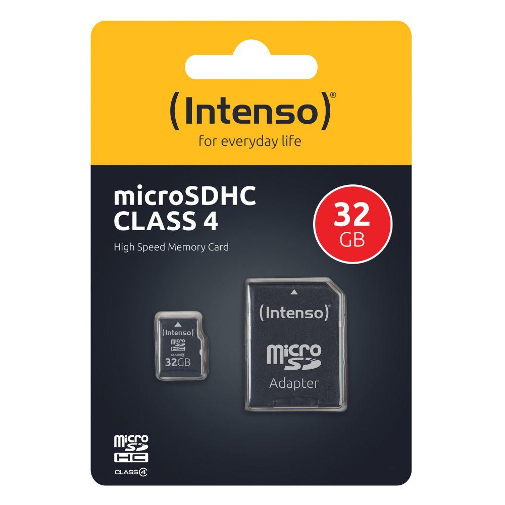 Intenso MicroSD Karte Class4 32GB inkl. SD Adapter