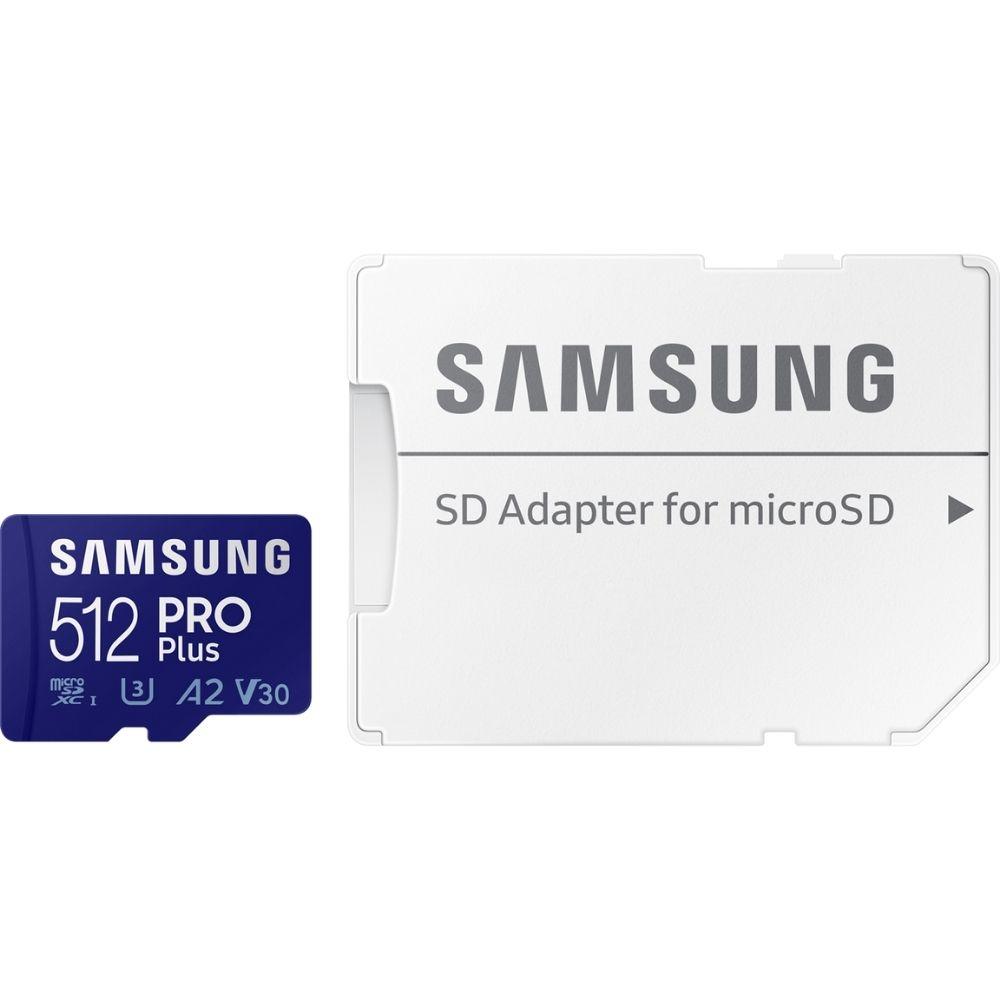 Samsung MicroSD-SDXC-Karte Pro Plus (2021) Class 10 512GB inkl. Adapter