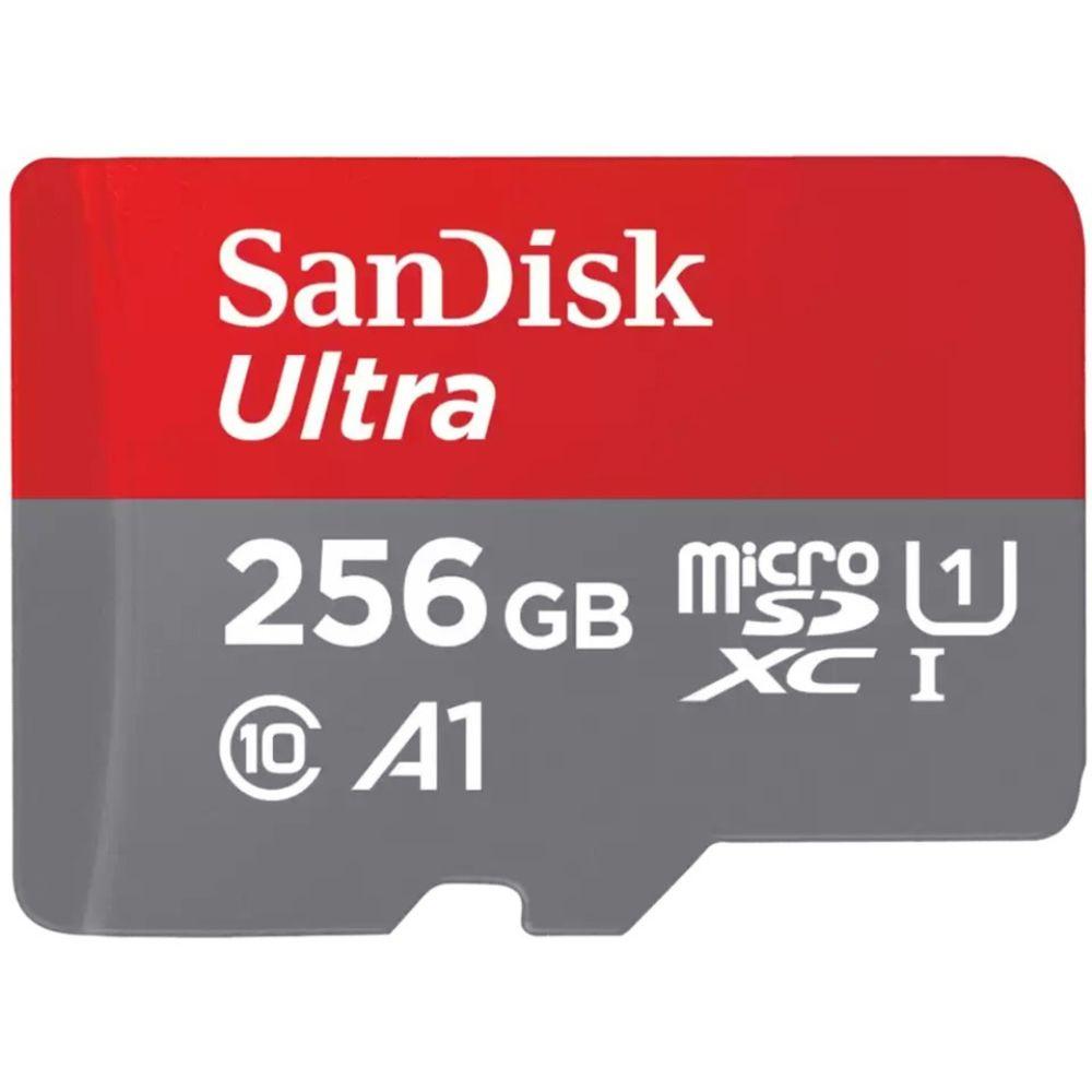 SanDisk microSD Class 10 Ultra inkl. Adapter 256GB