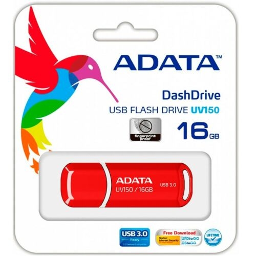 Adata DashDrive Value UV150 USB Stick 3.0 - Auswahl: 16GB Rot