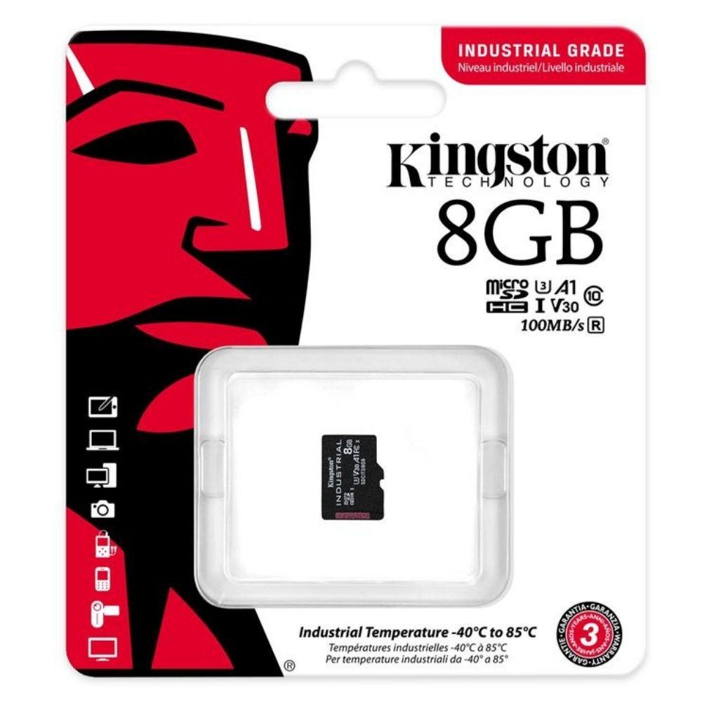Kingston MicroSD-Karte SDHC Industrial 8GB 