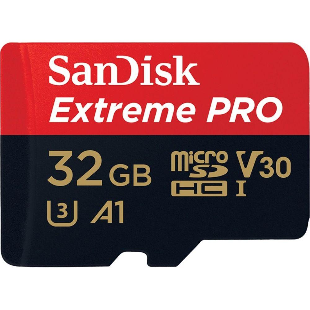 SanDisk MicroSD-Karte SDXC Extreme PRO inkl. Adapter 32GB