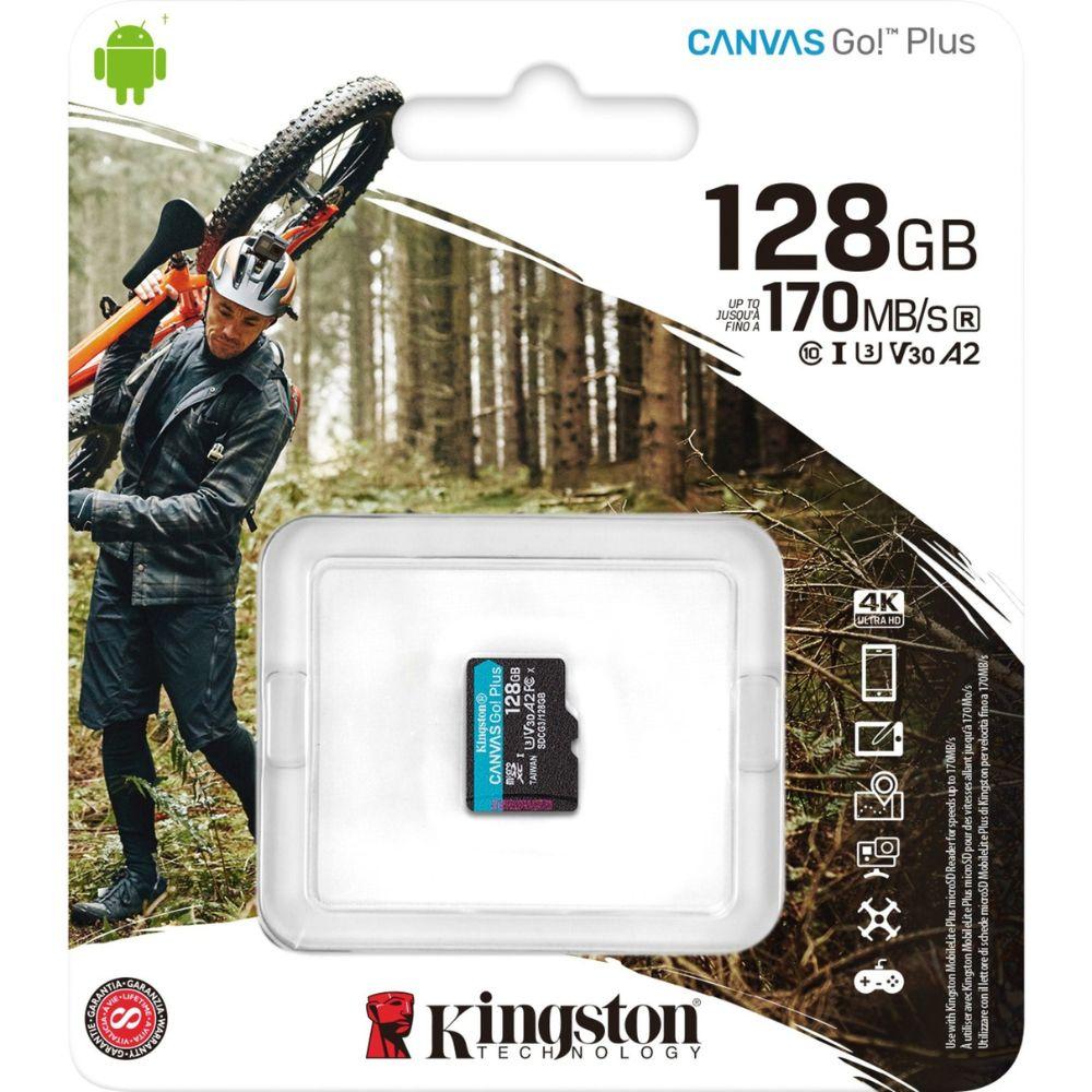 Kingston MicroSD-SDHC-Karte Canvas Go Plus 128GB 