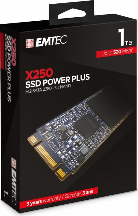 1TB Emtec X250 SSD Power Plus ECSSD1TX250