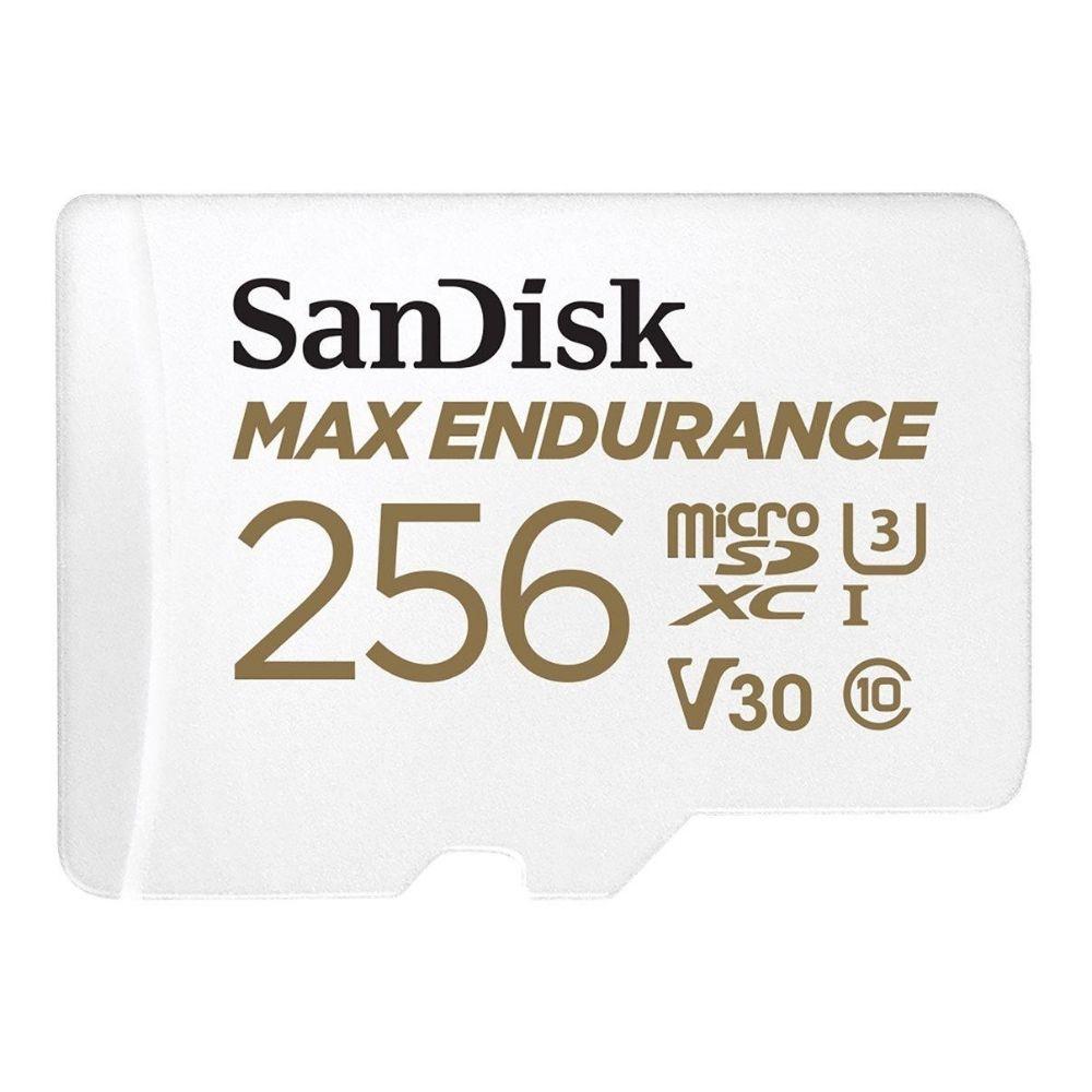 SanDisk MicroSD-Karte Max Endurance 256GB inkl Adapter