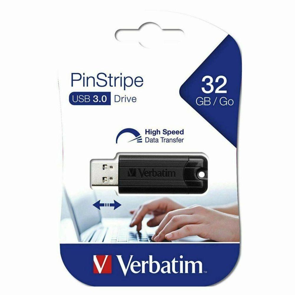 Verbatim USB-Stick 3.2 Gen 1 Pin Stripe 32 GB