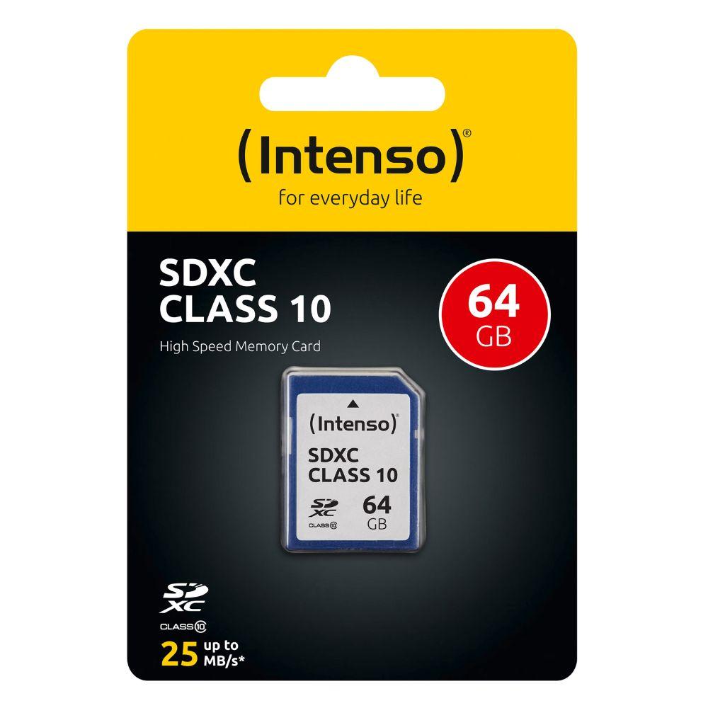 Intenso SD Karte Class10 64GB 