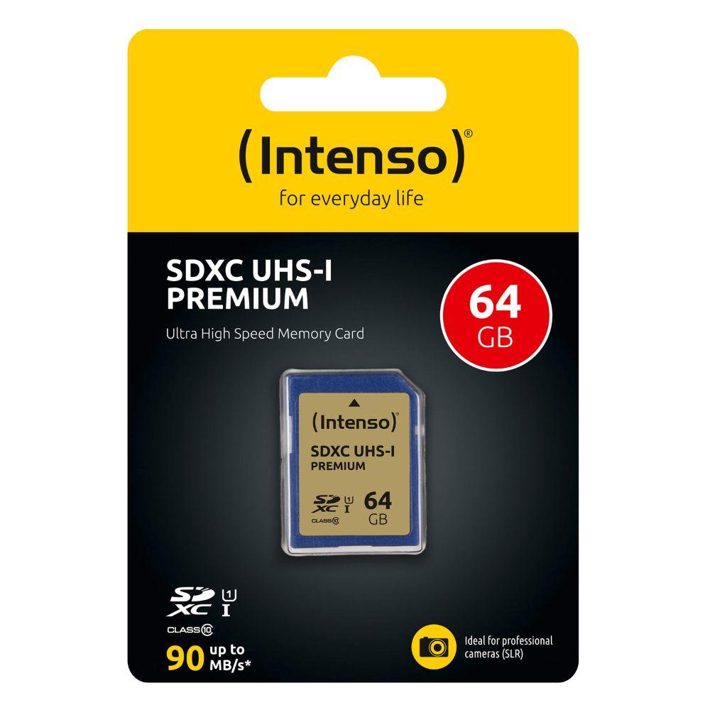 Intenso SD Karte UHS-I Premium 64GB 
